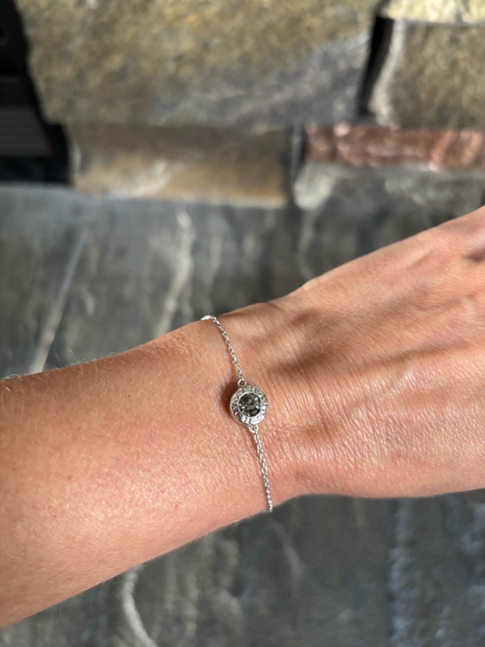COACH Open Circle Slider Bracelet
